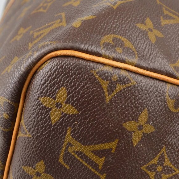 Louis Vuitton Keepall Bag Duffle 55 Brown Canvas - Picture 7 of 12